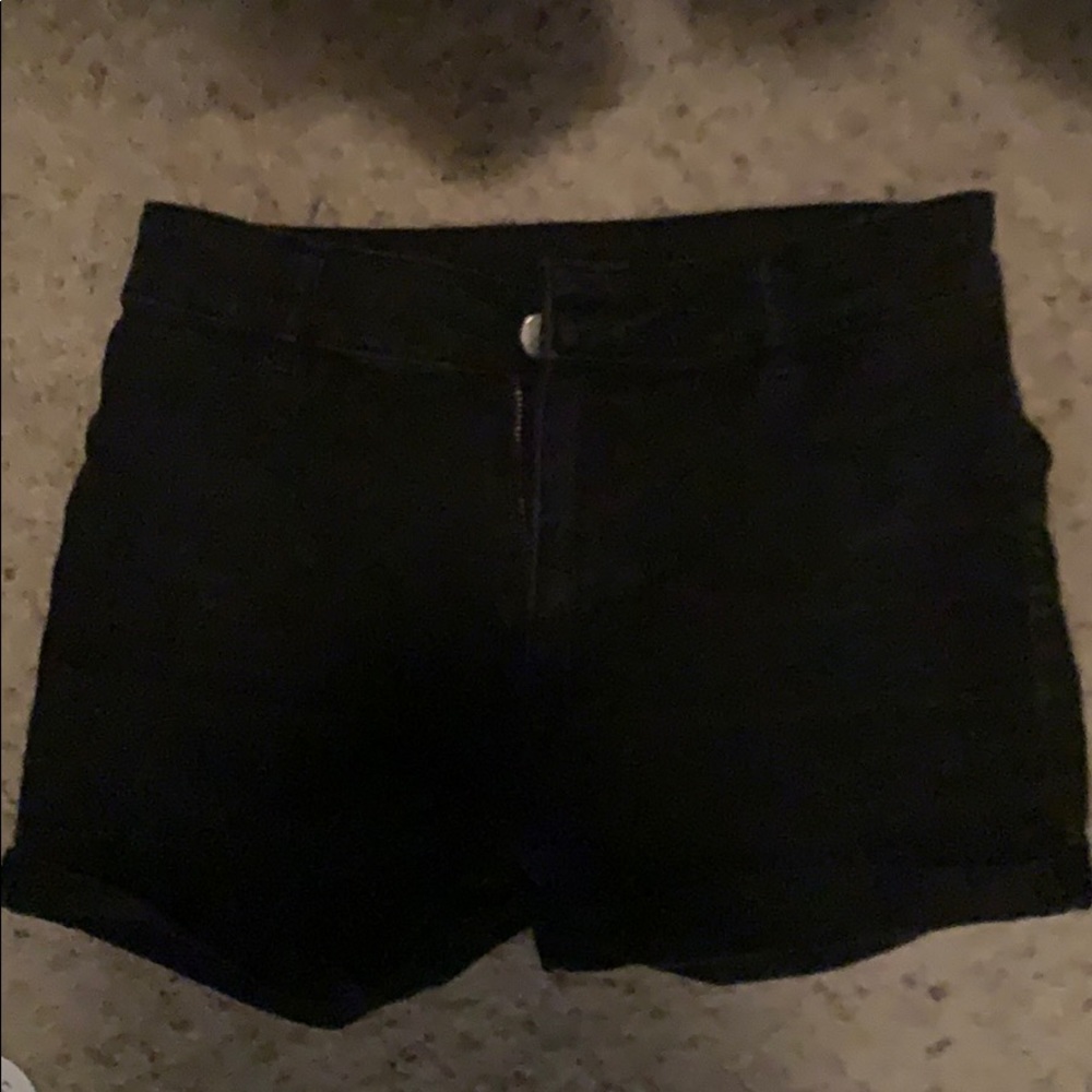 Black shorts